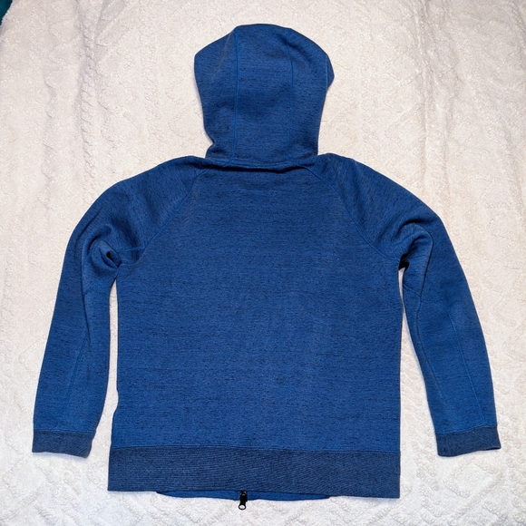 Nike Sportswear Tech Fleece Full Zip Hoodie Game Royal Black Heather Medium - Picture 5 of 12